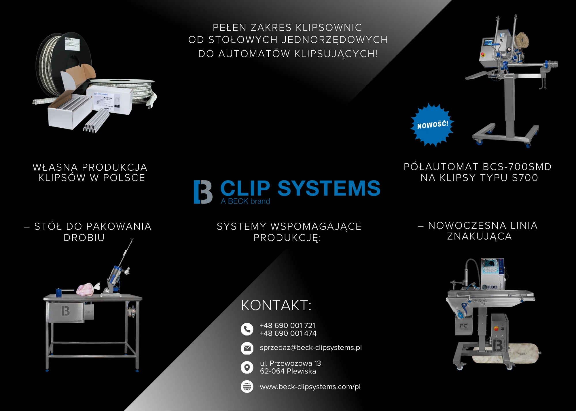 Baner pod zmianę BECK Clip Systems 29 4 2025